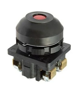ET502359 Выключатель кнопочный КЕ-081 У2 исп.2 1з+1р цилиндр IP54 10А 660В красн. Электротехник 