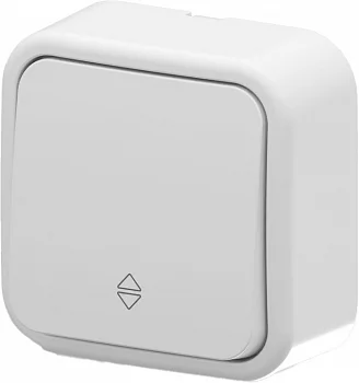 Выключатель проходной 1-кл. ARIA IP20 бел. ARVIA 25 01 1000 209