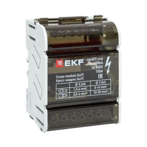 Кросс-модуль 4х7 100А EKF cm407-rus