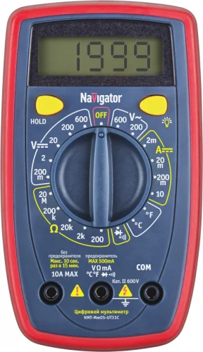 Мультиметр 93 580 NMT-Mm05-UT33C (UT33C+) Navigator 93580