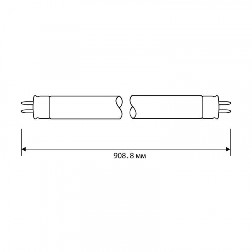 Лампа люминесцентная FT8-30W/5 30Вт T8 6500К G13 Camelion 3008