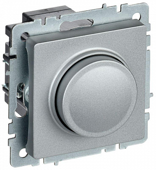 BR-D20-0600-K47 Светорегулятор СП BRITE пов-наж. 600Вт СС10-1-0-БрА алюм. IEK 