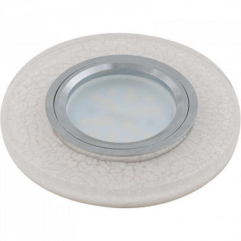 Светильник декоративный Luciole DLS-L104 CHROME/WHITE GU5.3 светодиод. подсветка Fametto 10718