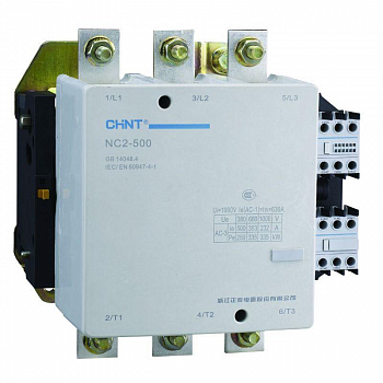 236583 Контактор NC2-500 500А 230В/АС3 50Гц (R) CHINT 