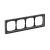 Рамка 4-м ArtGallery Pure матов. органич. стекло черн. SE GAL331004