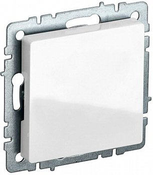 BR-PL10-K01 Заглушка с суппортом BRITE МЗ10-БрБ бел. IEK 