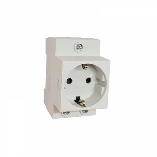 Розетка AC 30-111 с заземл. контактом на DIN-рейку (R) CHINT 775001