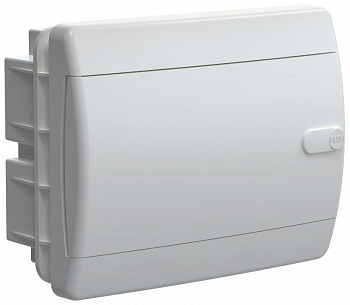 UIC-KP13-V-08-41-K01 Корпус пластиковый ЩРВ-П-8 IP41 бел. дверь UNION Compact IEK 