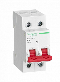 C9S16263 Выключатель нагрузки (ВН) 2P 63А 400В City9 Set SE 