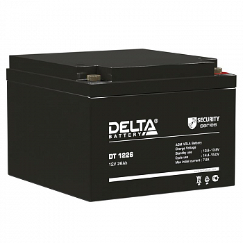 DT 1226 Аккумулятор ОПС 12В 26А.ч Delta 