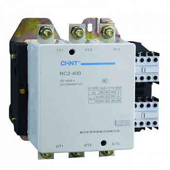 236166 Контактор NC2-400 400А 400В/АС3 50Гц (R) CHINT 