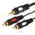 Шнур 3.5 Stereo Plug - 2RCA Plug 1.5м (GOLD) Rexant 17-4232 Шнур 3.5 Stereo Plug - 2RCA Plug 1.5м (GOLD) Rexant 17-4232