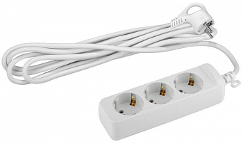 Б0028371 Удлинитель 3х5м с заземл. 16А IP20 U-3e-5m ПВС 3х1 Эра 