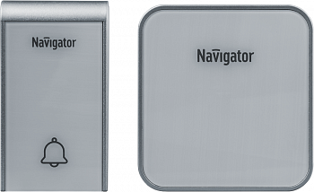 80509 Звонок электрический NDB-D-AC06-1V1-WН NAVIGATOR 
