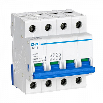 398045 Выключатель нагрузки 4п 100А NH4 (R) CHINT 