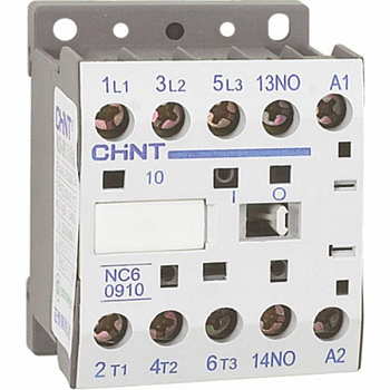 247341 Контактор NC6-0601 6А 230В 50Гц 1НЗ (R) CHINT 