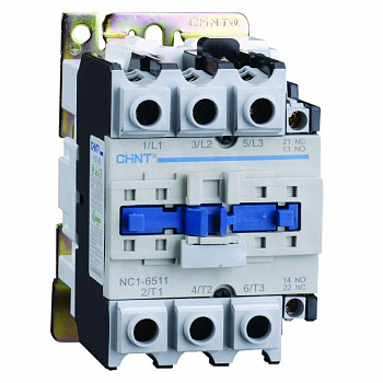 222729 Контактор NC1-6511 65А 400В/АС3 1НО+1НЗ 50Гц (R) CHINT 