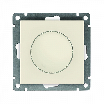 A0101-I Светорегулятор СП Афина 500Вт механизм сл. кость (ivory) Universal 