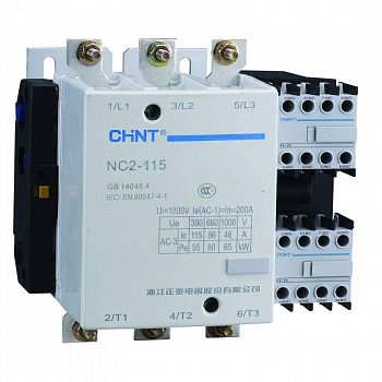 671433 Контактор NC2-115 115А 220-240В/АС3 50Гц (R) CHINT 