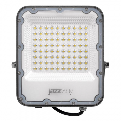 Прожектор светодиодный PFL-S4-50w 6500К 80град. с клапаном IP65 JazzWay 5036420