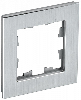 BR-M12-M-K47 Рамка 1-м BRITE РУ-1-1-БрА металл алюм. IEK 