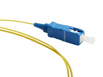 27875 Пигтейл FPT-B9-9-SC/UR-1M-LSZH-YL SM 9/­125 (OS2) SC/­UPC 1м LSZH Hyperline 