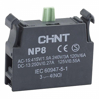 669998 Блок контактный 1НО для NP8 (R) CHINT 