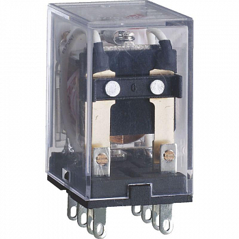 285285 Реле промежуточное JZX-22F(D) 2 конт. с инд. LED 5А 220В AC CHINT 