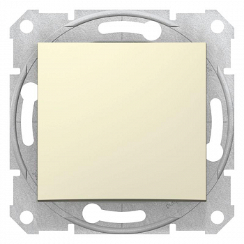 SDN0100147 Механизм выключателя 1-кл. СП Sedna 10А IP20 (сх. 1) 250В беж. SchE 