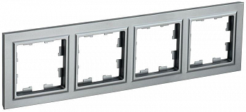 BR-M42-K46 Рамка 4-м BRITE РУ-4-БрС сталь IEK 