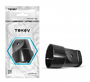 TKL-STZ-C05 Розетка переносная 10А 250В с заземл. черн. TOKOV ELECTRIC 
