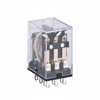 285355 Реле промежуточное JZX-22F(D) 3 конт. с инд. LED 5А 12В AC CHINT 