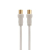Шнур TV Plug - TV Jack 3м бел. Rexant 18-0004