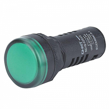 146694 Индикатор помехозащищенный ND16-22D/4K2 зел. AC 230В (R) CHINT 